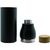 Doppelwandige und teilbare Flasche 'Shima', Bambusdeckel, 600ml (Bild 2)
