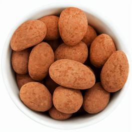 Produktabbildung Weihnachts-Edition - Faltschachtel - Trüffelmandeln mit Kakao Weihnachts-Edition - Faltschachtel - Trüffelmandeln mit Kakao