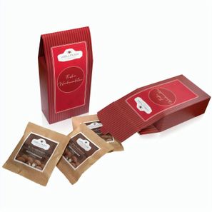 Maxi Faltschachtel gefüllt mir 6 Premium Flowpacks - Weihnachts-Edition