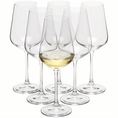 Vanilla Season MORETON 6er Set 6er Set Bohemia Crystal Weißweingläser