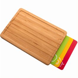 Vanilla Season IBARAKI 4tlg. Schneidebrettset Bambus/Kunststoff