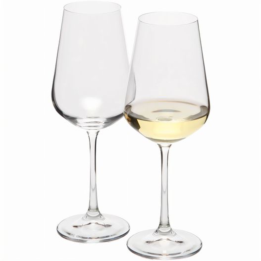 Produktabbildung Vanilla Season MORETON 2er Set 2er Set Bohemia Crystal Weißweingläser Vanilla Season MORETON 2er Set 2er Set Bohemia Crystal Weißweingläser (Bild 1)