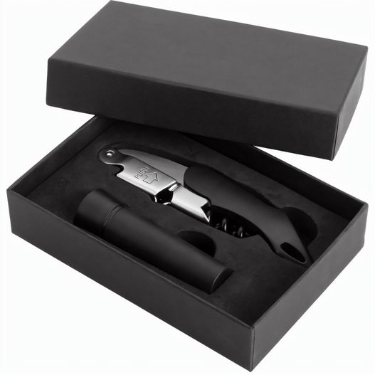 Produktabbildung Vanilla Season MINNIPA Weinset aus Korkenzieher und Vakuumverschluss Vanilla Season MINNIPA Weinset aus Korkenzieher und Vakuumverschluss (Bild 1)