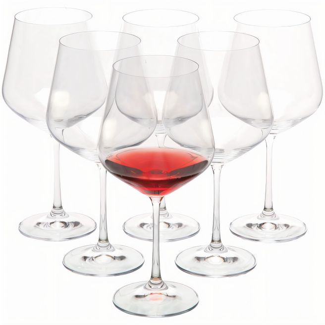 Vanilla Season WANAKA 6er Set 6er Set Bohemia Crystal Rotweingläser