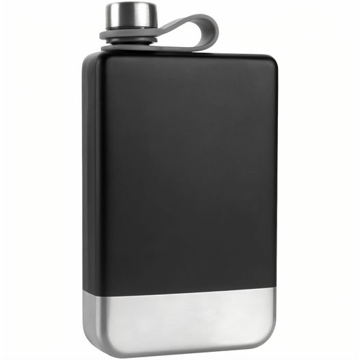 Schwarzwolf outdoor HALTI Metall-Flachmann 0,266 l (Bild 1)