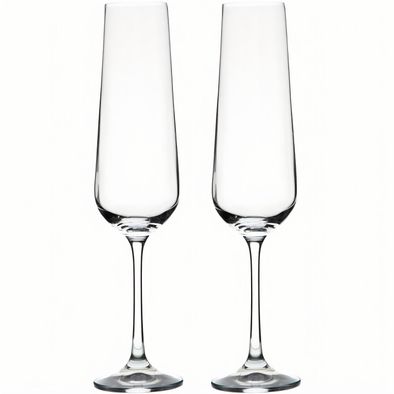 Vanilla Season WANGI 2er Set Bohemia Crystal Sektgläser