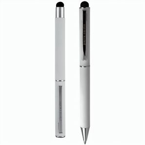 Pierre Cardin CLAUDIE Set aus Rollerball Touchpen und Kugelschreiber Stylus