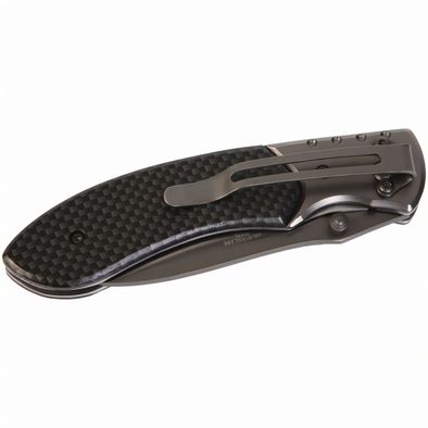 Produktabbildung Schwarzwolf outdoor YERGER Taschenmesser im Karbonlook Schwarzwolf outdoor YERGER Taschenmesser im Karbonlook