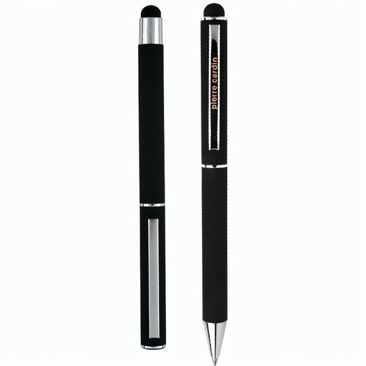 Produktabbildung Pierre Cardin CLAUDIE Set aus Rollerball Touchpen und Kugelschreiber Stylus Pierre Cardin CLAUDIE Set aus Rollerball Touchpen und Kugelschreiber Stylus (Bild 1)