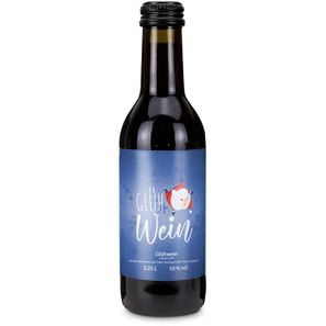 Glühwein - Flasche olivgrün, 0,25 l
