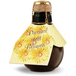 Kleinste Sektflasche der Welt Diesmal statt Blumen, 125 ml