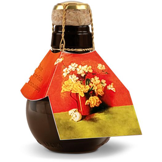 Kleinste Sektflasche der Welt Blumengesteck, 125 ml (Bild 1)