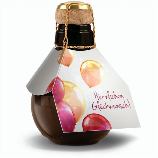 Golden Flakes - Flasche klar - Kapsel gold, 0,75 l (Bild 1)