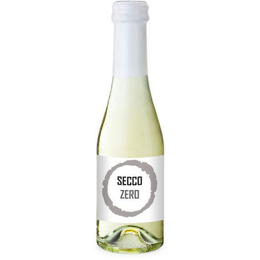 Produktabbildung Secco ZERO, alkoholfrei - Flasche klar - Kapsel weiß, 0,2 l Secco ZERO, alkoholfrei - Flasche klar - Kapsel weiß, 0,2 l (Bild 1)