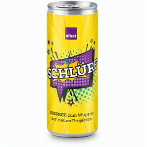 Promo Energy - Energy drink - Papier-Etikett, 250 ml