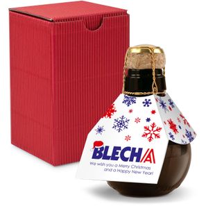 Origineller Sekt Eigendesign - Karton Rot, 125 ml