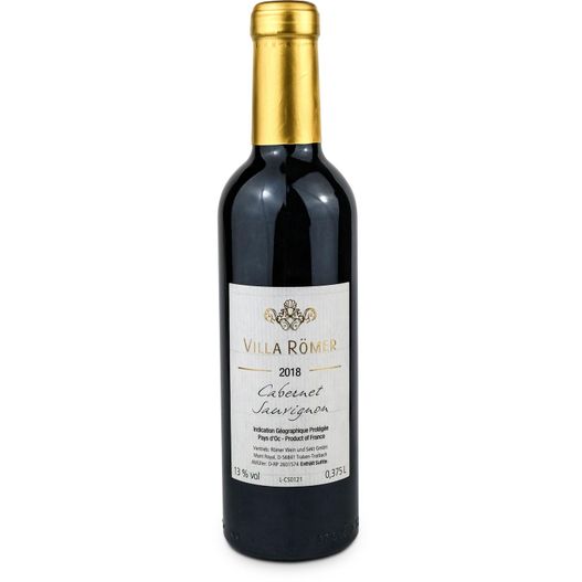 Französischer Cabernet Sauvignon Trocken - Kapselfarbe Gold, 0,375 l (Bild 1)