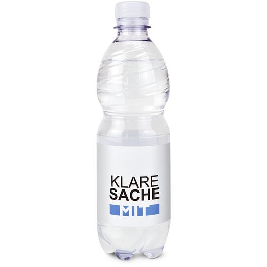 500 ml PromoWater - Mineralwasser - Papier-Etikett (Bild 1)