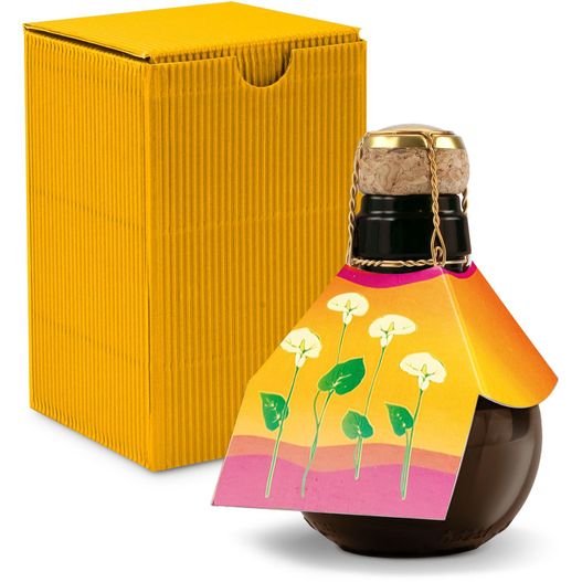 Produktabbildung Origineller Sekt Calla - Karton Gelb, 125 ml Origineller Sekt Calla - Karton Gelb, 125 ml (Bild 1)
