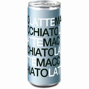 Latte Macchiato - Papier-Etikett, 250 ml