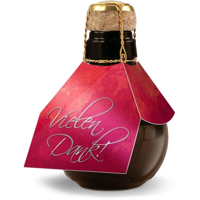 Produktabbildung Kleinste Sektflasche der Welt Vielen Dank, 125 ml Kleinste Sektflasche der Welt Vielen Dank, 125 ml