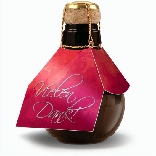 Produktabbildung Kleinste Sektflasche der Welt Vielen Dank, 125 ml Kleinste Sektflasche der Welt Vielen Dank, 125 ml (Bild 1)