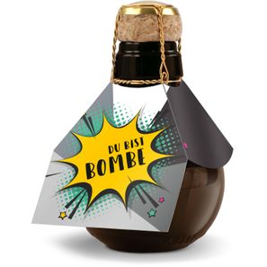 Kleinste Sektflasche der Welt Du bist Bombe, 125 ml