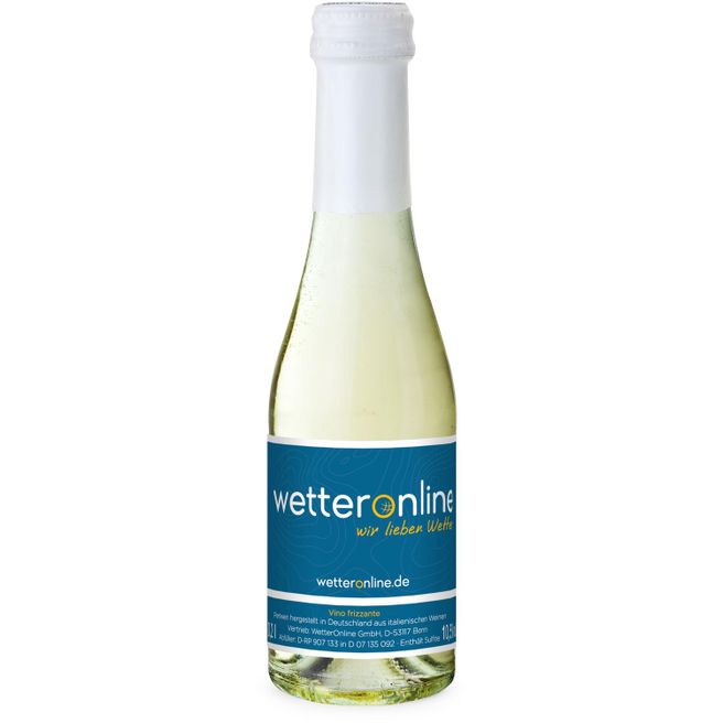 Promo Secco Piccolo - Flasche klar - Kapsel weiß, 0,2 l
