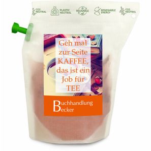 Werbe-Tee Tasty Berry, wiederverwendbarer Brühbeutel