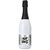 Sekt Cuvée - Flasche weiß-lackiert - Kapsel schwarz, 0,75 l (Bild 4)