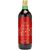 Glühwein - Flasche grün, 1 l - Motiv: Merry Christmas (rot) (Bild 1)