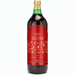 Secco ZERO, alkoholfrei - Flasche klar - Kapsel rot, 0,2 l