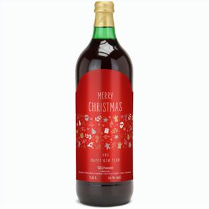 Secco ZERO, alkoholfrei - Flasche klar - Kapsel rot, 0,2 l