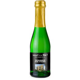 Produktabbildung Sekt Cuvée Piccolo - Flasche grün - Kapsel gold, 0,2 l Sekt Cuvée Piccolo - Flasche grün - Kapsel gold, 0,2 l