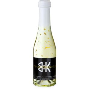 Piccolo Golden Flakes - Flasche klar - Kapsel weiß, 0,2 l
