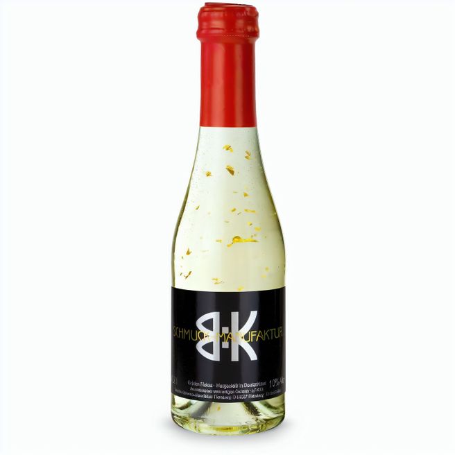 Sekt Cuvée - Flasche klar - Kapselfarbe Weiß, 0,75 l