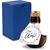 Origineller Sekt Zum Wohl- Karton Blau, 125 ml