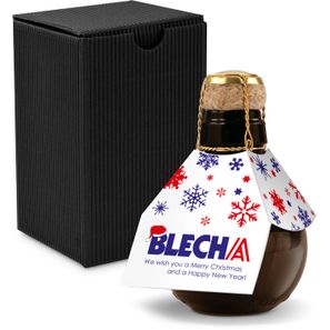 Origineller Sekt Eigendesign - Karton Schwarz, 125 ml