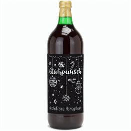 Glühpunsch, alkoholfrei - Flasche grün, 1 l