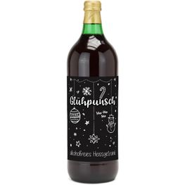 Glühpunsch, alkoholfrei - Flasche grün, 1 l