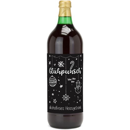 Produktabbildung Glühpunsch, alkoholfrei - Flasche grün, 1 l Glühpunsch, alkoholfrei - Flasche grün, 1 l (Bild 1)