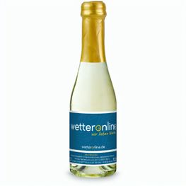 Secco ZERO, alkoholfrei - Flasche klar - Kapsel gold, 0,2 l