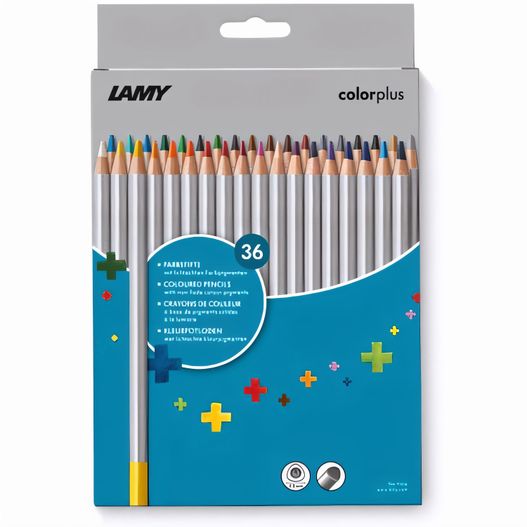 Produktabbildung LAMY Farbstift colorplus 36er Faltschachtel LAMY Farbstift colorplus 36er Faltschachtel (Bild 1)