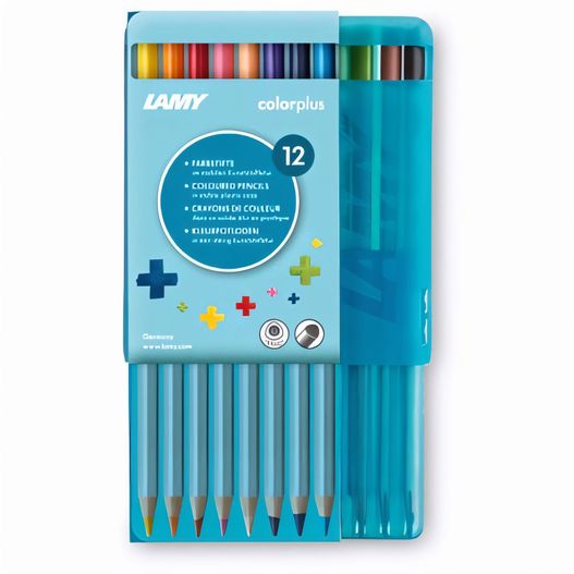 Produktabbildung LAMY Farbstift colorplus 12er Kunststoffetui LAMY Farbstift colorplus 12er Kunststoffetui (Bild 1)
