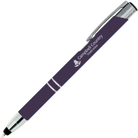 Crosby Metall Kugelschreiber - m/ Stylus unten (Bild 1)