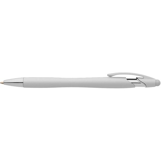 Produktabbildung La Jolla Softy Monochrome Metallic Kugelschreiber - m/Stylus La Jolla Softy Monochrome Metallic Kugelschreiber - m/Stylus (Bild 1)