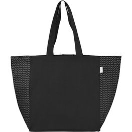 Toronto Chevron Tragetasche aus recycelter Baumwolle - 225 g/m²