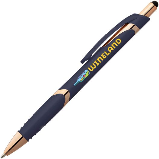 Joplin Softy Roségold Kugelschreiber - m/Stylus (Bild 1)