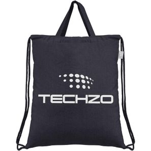 Palma - Rucksack & Tragetasche mit Kordelzug aus recycelter Baumwolle (140 g/m²)