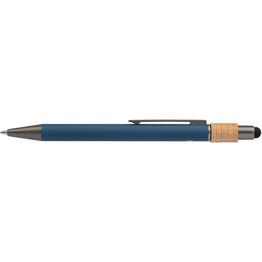 Produktabbildung Reborn Spinner Kugelschreiber aus recyceltem Aluminium - m/Stylus Reborn Spinner Kugelschreiber aus recyceltem Aluminium - m/Stylus (Bild 1)